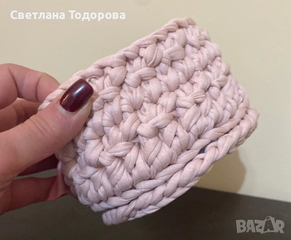 Плетени кутии и панерчета, снимка 8 - Декорация за дома - 53307041