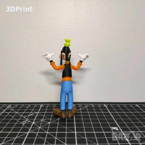 Комплект за оцветяване – 3D фигура Гуфи + бои и палитра (27 см), снимка 7 - Рисуване и оцветяване - 53651364