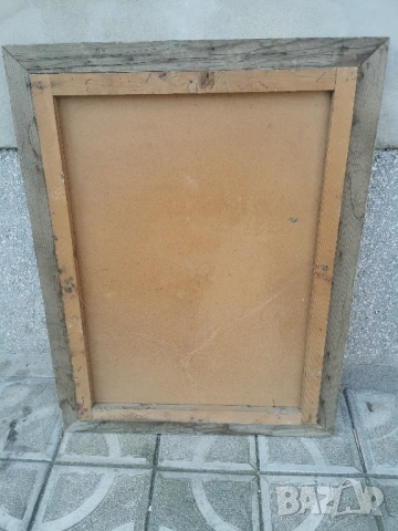 ГОЛЯМА МАСЛЕНА КАРТИНА, снимка 5 - Антикварни и старинни предмети - 53755607