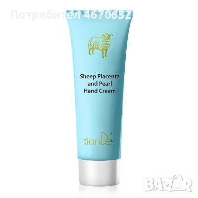 Крем за ръце с плацента и перли Sheep Placenta, 80 мл, снимка 2 - Козметика за тяло - 52723722