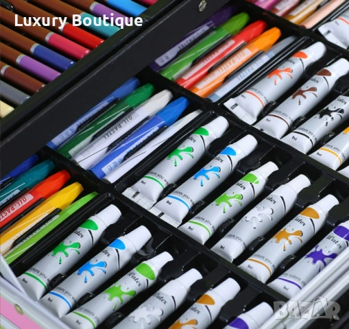 Творчески комплект за рисуване с изключително разнообразие от цветове, снимка 2 - Рисуване и оцветяване - 53389663