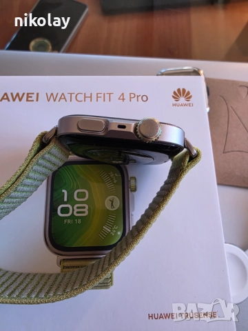 HUAWEI WATCH FIT 4 Pro в гаранция от Технополис, снимка 9 - Смарт часовници - 52789579