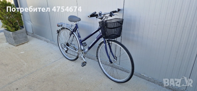 Дамски алуминиев велосипед HERCULES колело с кошница 28", снимка 9 - Велосипеди - 53780962