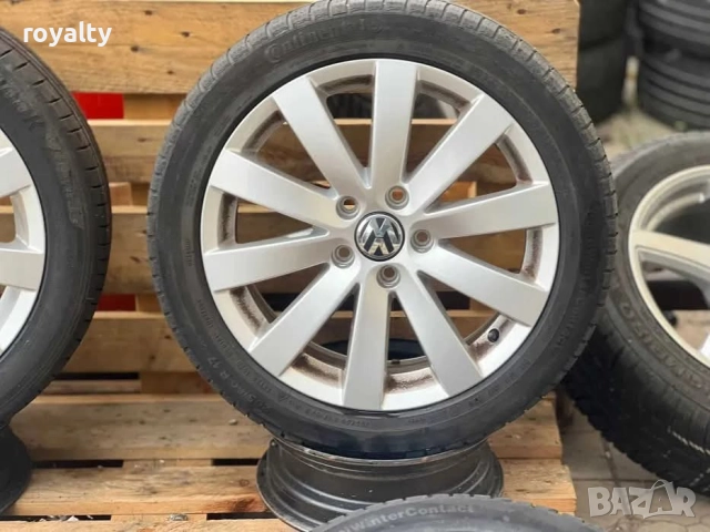 5х112 17 Джанти Audi Vw Golf Seat Skoda 5x112 Ауди Фолксваген Сеат Шкода, снимка 3 - Аксесоари и консумативи - 51940999