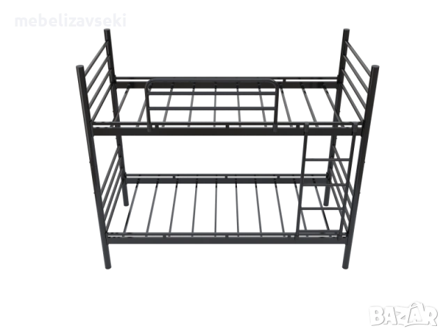 Ново! Двуетажно метално легло Фано DAMLA + 2 матрака, снимка 6 - Спални и легла - 53807231