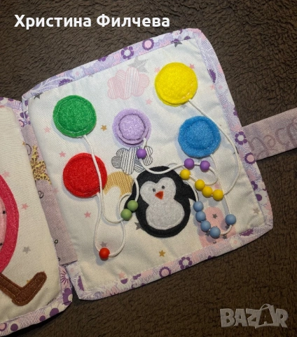 Тиха книжка за момиче, снимка 7 - Образователни игри - 53627166