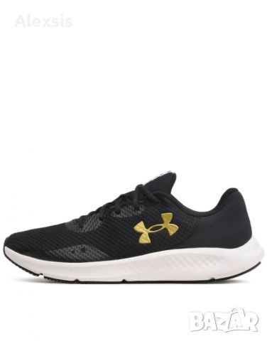 UNDER ARMOUR Charged Pursuit 3 Shoes Black, снимка 3 - Маратонки - 46416300
