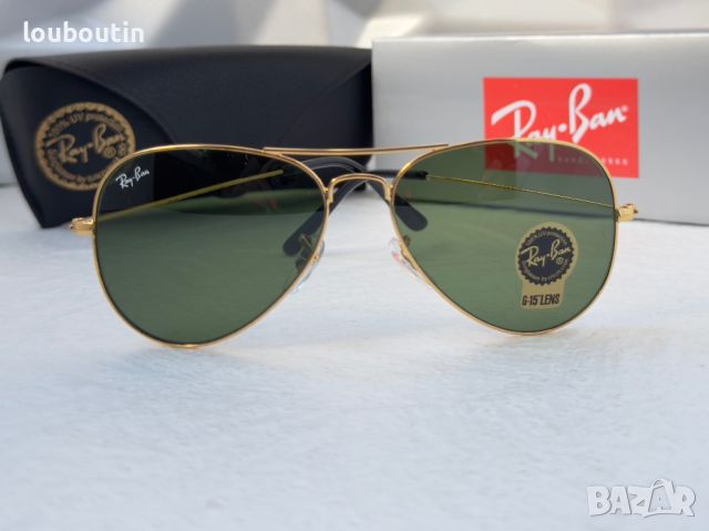 Ray-Ban RB3025 висок клас унисекс слънчеви очила Рей-Бан дамски мъжки минерално стъкло, снимка 6 - Слънчеви и диоптрични очила - 45294475