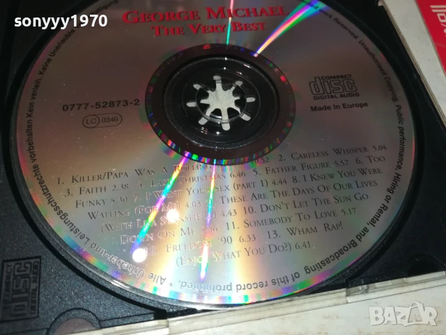 GEORGE MICHAEL CD 1807251847, снимка 7 - CD дискове - 51066496