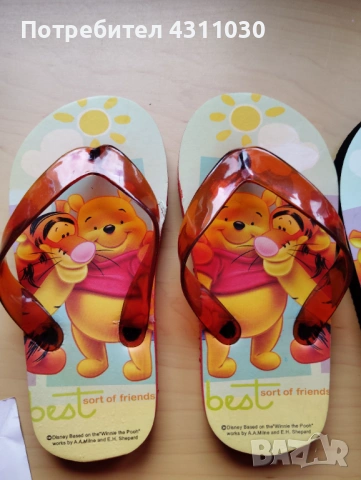 Нови детски чехли размери 28/29 и 30/31, снимка 5 - Детски джапанки - 53812662