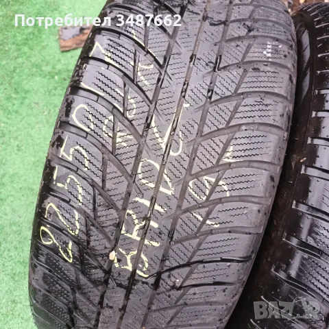 225 50 17 BRIDGESTONE 2бр зимни дот 2019г  RUN FLAT , снимка 2 - Гуми и джанти - 47191768