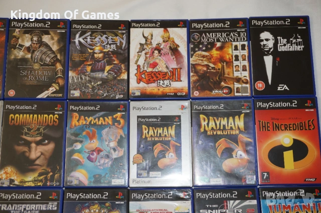 Игри за PS2 The Simpsons/Gladiator/Legion/Kessen/Catwoman/Marvel/Tekken 4/Godfather/Rayman/MikeTyson, снимка 3 - Игри за PlayStation - 53935685