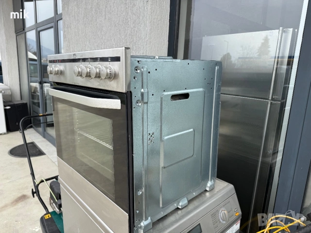 Фурна за вграждане AEG Инокс с плот , снимка 6 - Печки, фурни - 53719713