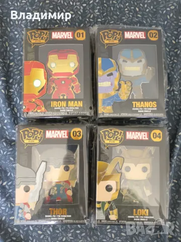 Marvel - Funko Pin колекция 