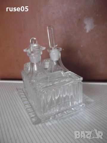 Оливерник стъклен от соца, снимка 3 - Аксесоари за кухня - 52509342