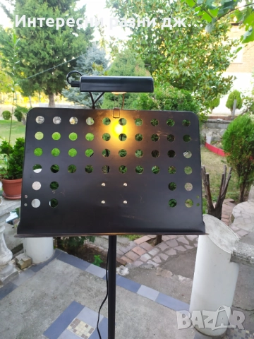 Стойка за ноти с осветление -Led , снимка 6 - Други - 51789415