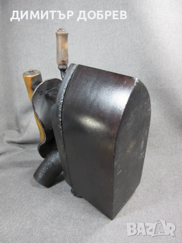 СТАРА РЕТРО ЧУГУНЕНА ЮТИЯ НА ЖАР С КОМИН И КЛАПА, снимка 10 - Антикварни и старинни предмети - 54158730