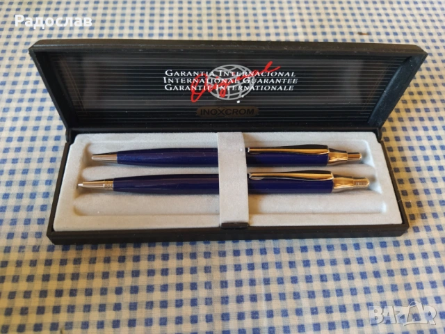 нова химикалка и молив INOXCROM