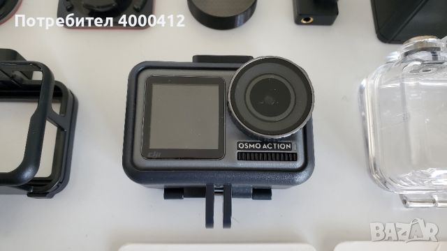 Osmo Action камера + аксесоари + филтри, снимка 1 - Камери - 45080508