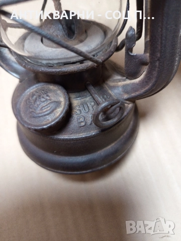 Стара Малка Немска Газена Лампа Фенер. , снимка 8 - Антикварни и старинни предмети - 52171611