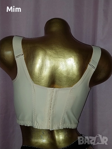 85 B Сатенен сутиен с формовани чашки в цвят телесен , снимка 6 - Бельо - 52702379