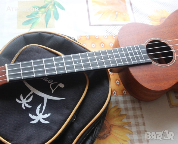 Укулеле Donner Ukulele Mahogany концертно, снимка 9 - Струнни инструменти - 51649257