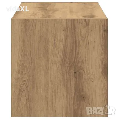 vidaXL Стелаж за обувки, стифиращи, дъб артизан, 60x30x30,5 см(SKU:858873), снимка 4 - Други - 49041525