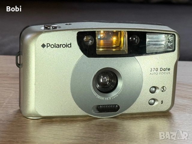 Polaroid 370 Date Auto Focus – моментен фотоапарат, снимка 4 - Фотоапарати - 52868310