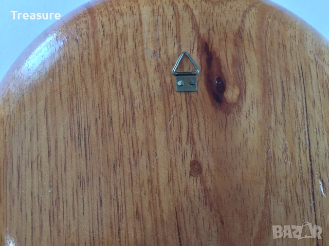 Дървено пано дърворезба декоративна чиния за стена, снимка 4 - Пана - 41103577