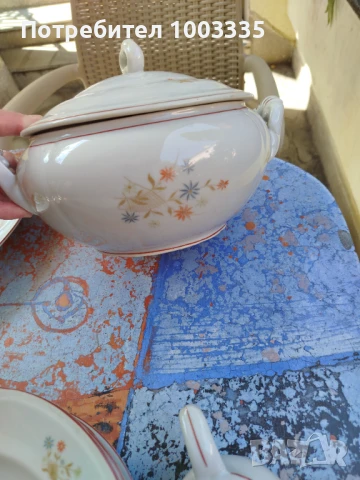 Порцеланов сервиз Изида , снимка 3 - Антикварни и старинни предмети - 51419585
