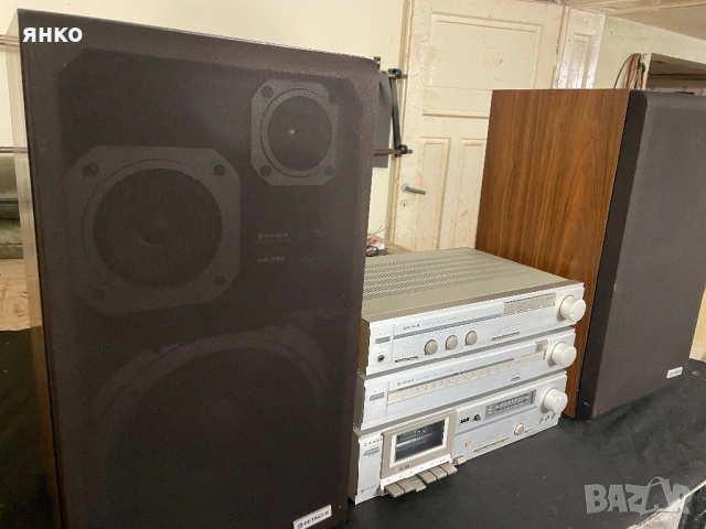 Hitachi грамофон усилвател дек тонколони, снимка 12 - Аудиосистеми - 53750008