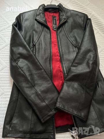 Fams Pelle палто от естествена кожа, снимка 2 - Палта, манта - 51626351