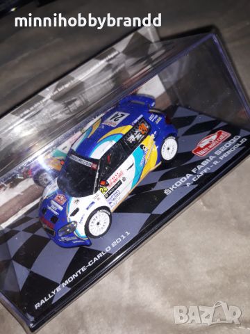 Peugeot 208 T16 R5 Skoda Fabia S2000 Renault Clio Maxi 1.43 Eaglemoss Rally Monte-Carlo, снимка 18 - Колекции - 46522825