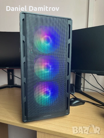 Геймърски компютър i5-8600K,RX VEGA 64 8GB,16GB RAM,256GB SSD NVMe,500 GB HDD, снимка 2 - Геймърски - 53220322