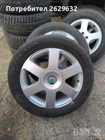 Джанти 16 с гуми за Шкода Октавия, снимка 5 - Гуми и джанти - 52268713