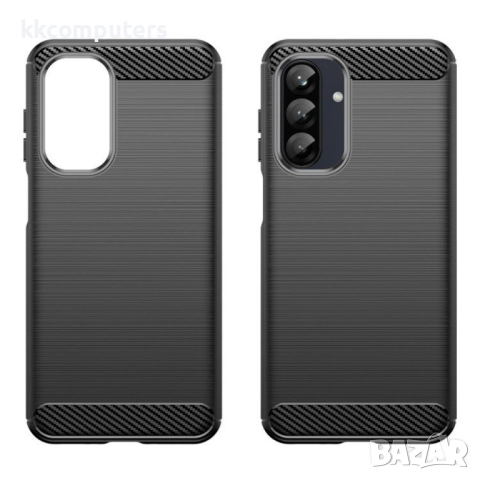 Samsung Galaxy A26 5G Удароустойчив Carbon Fiber Калъф и Протектор, снимка 4 - Калъфи, кейсове - 51450781