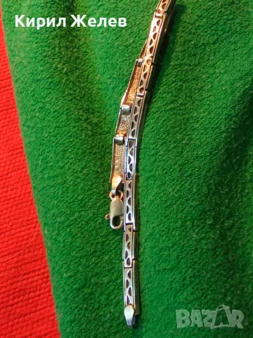 ÖZCAN 925 БУТИКОВА СРЕБЪРНА ГРИВНА ЛАКИРАНО СРЕБРО 925 OZCAN БИЖУТЕРСКА РЪЧНА АРТ ИЗРАБОТКА 49285, снимка 14 - Гривни - 48485839