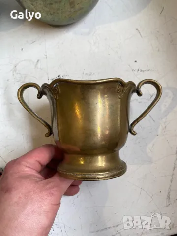 Стари брозови, бакърени, антични съдове за декорация, снимка 16 - Декорация за дома - 49202394