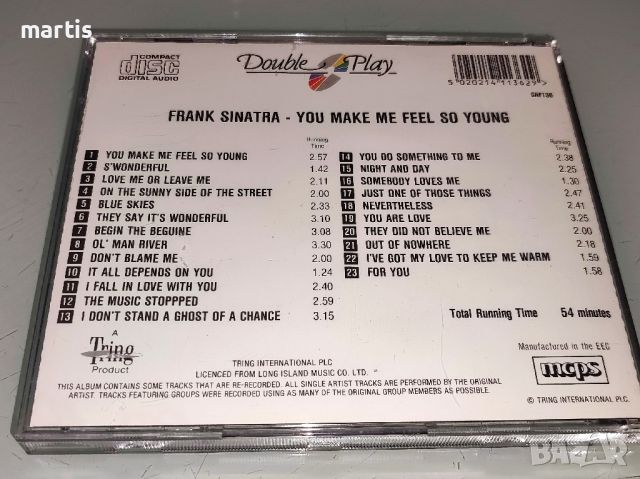 Frank Sinatra CD  Колекция , снимка 6 - CD дискове - 45702016