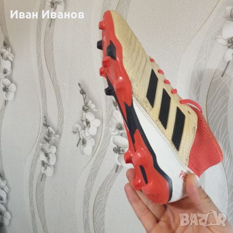  бутонки adidas PREDATOR 18.3 FG  номер 42-43 1/3, снимка 6 - Футбол - 45702210