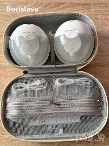 Двойна електрическа помпа за кърма Momcozy M5 Hands-Free + подарък - пликове за кърма  kikka boo, снимка 3 - Помпи за кърма - 54015686