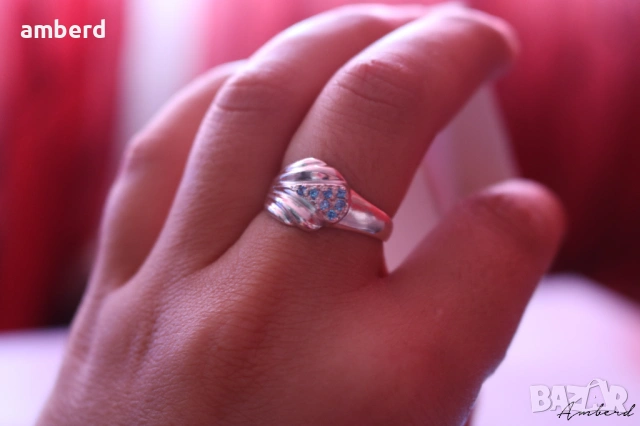 Сребърен пръстен - модел R024