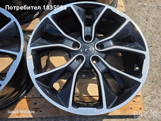 Лети джанти 19ки 5х114.3 Hyundai, снимка 6 - Гуми и джанти - 54243186