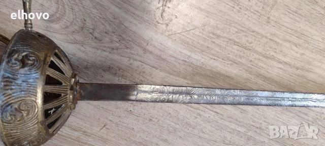 Стара сабя, рапира#1, снимка 3 - Антикварни и старинни предмети - 52480536