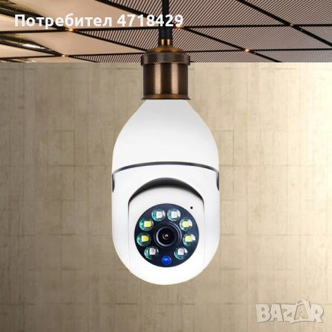 Куполна камера тип крушка 2MP Full HD 360°