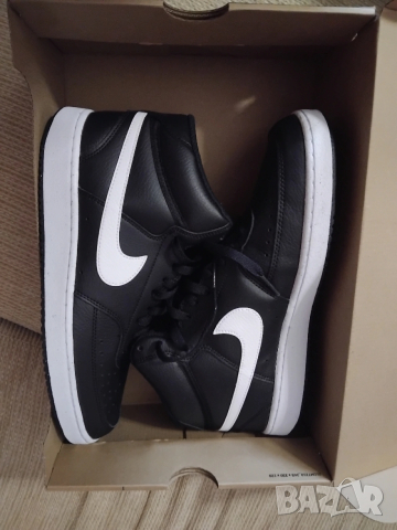 Nike Court Vision Mid NN 44 номер, снимка 7 - Маратонки - 53441792