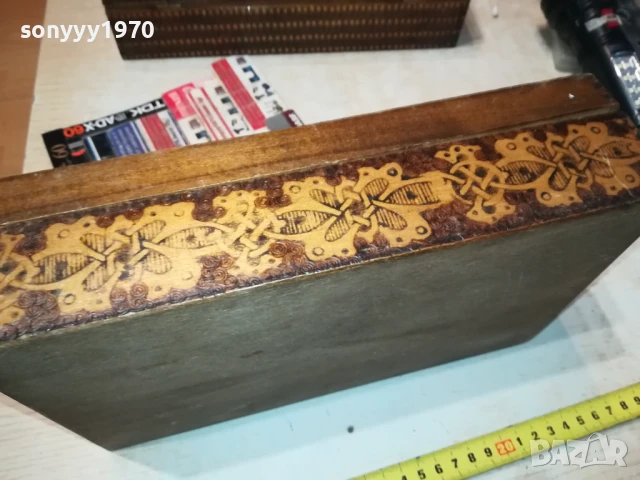 КРАСИВА ДЪРВЕНА КУТИЯ 0306251003, снимка 4 - Антикварни и старинни предмети - 50530295