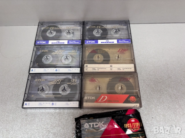 Аудио касети TDK /6 броя за 9,00€/