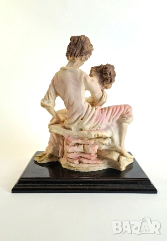 Фигура на влюбена двойка - L'Arte nel Mondo, Италия, снимка 3 - Статуетки - 53965345