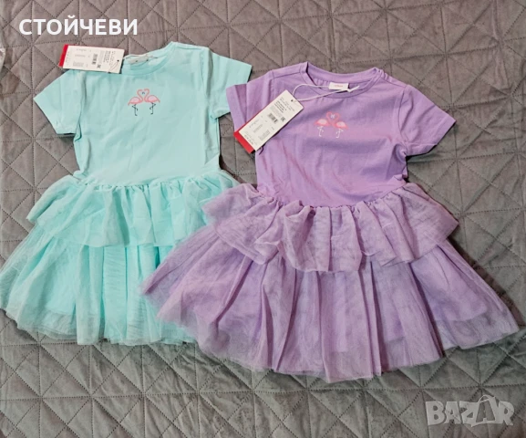 Детски роклички S.OLIVER , снимка 2 - Бебешки рокли - 49203223